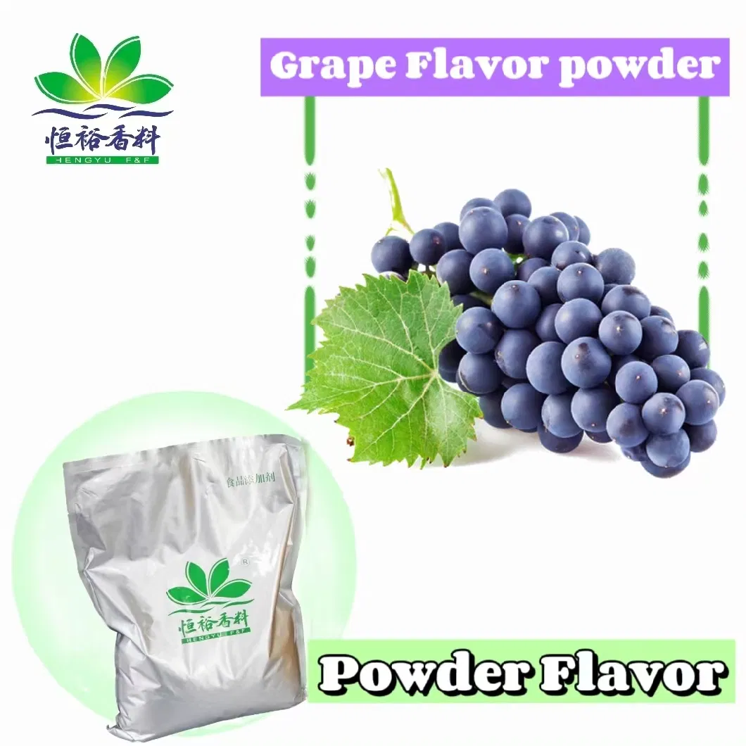 COA & Fssc Grape Powder Flavour Fragrance Long Food Essence