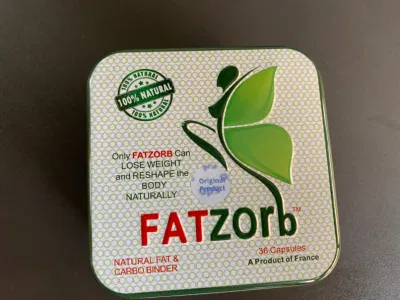 Cápsula da marca Fatzorb para emagrecimento 100% natural
